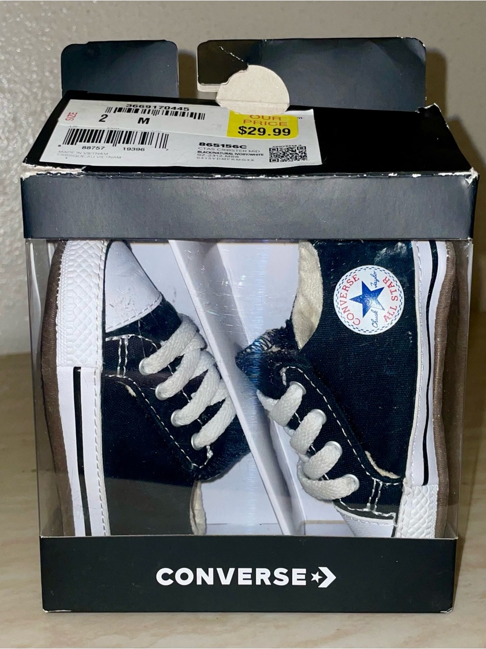 Size 2 Baby Converse